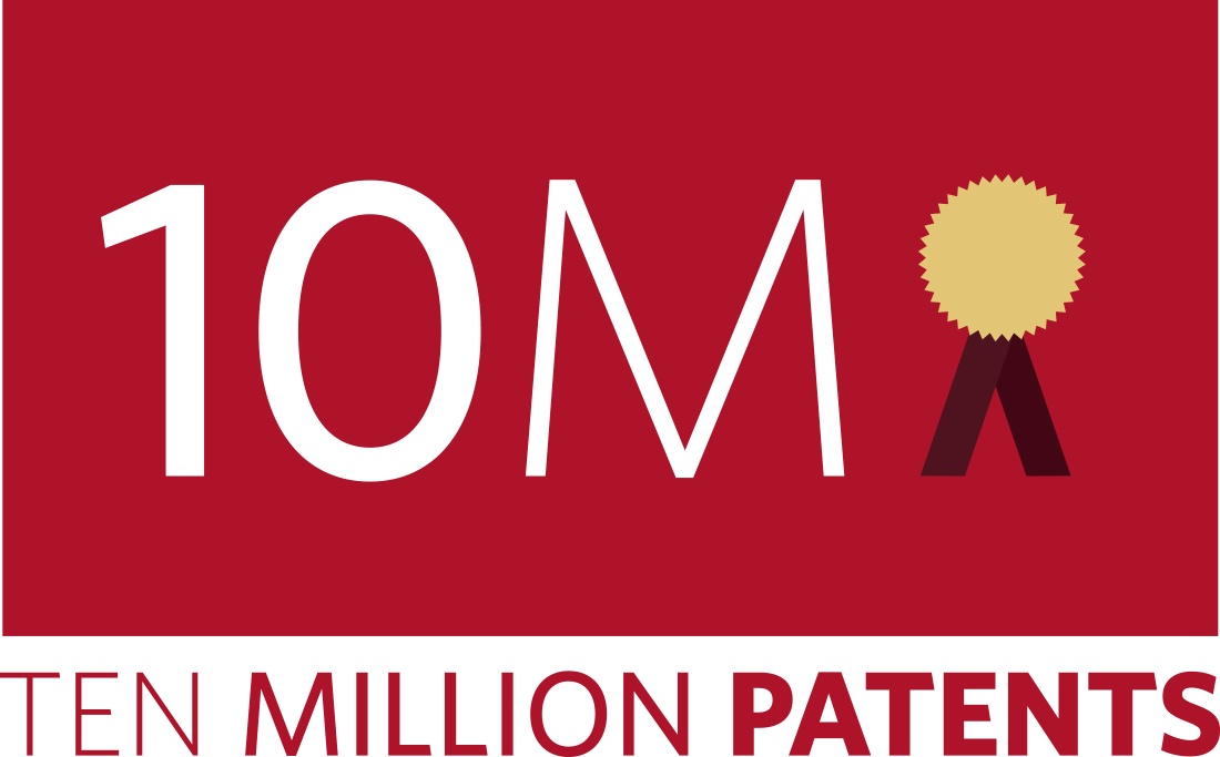 10 Million Patents campaign logo